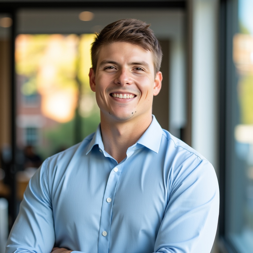 AI headshot: business casual